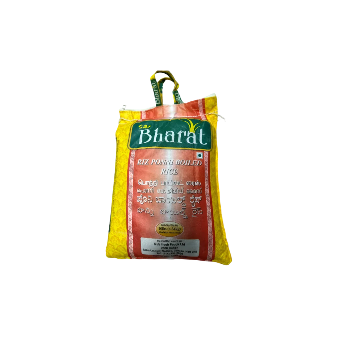 Bharat Bharat Ponni Boiled Rice 10Lb 10Lb